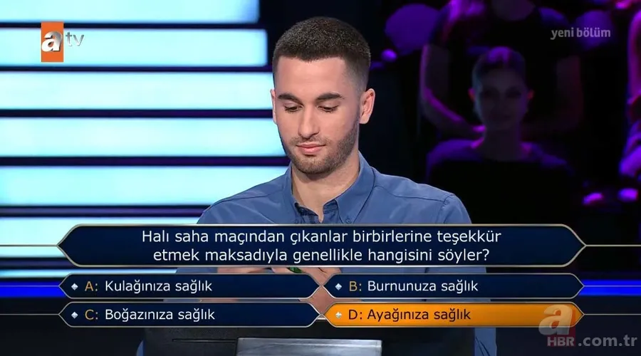 Kim Milyoner Olmak İster'de şaşırtan anlar! Yarışmacı zeka küpüyle geldi 4. soruda elendi 12