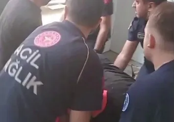 Asansörde korkulu anlar: 1 yaralı