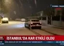 İstanbul’da kar etkili oldu