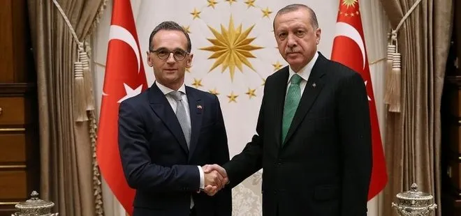 Başkan Erdoğan, Almanya Dışişleri Bakanı’nı kabul etti
