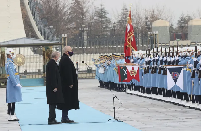 Son dakika: Arnavutluk Başbakanı Edi Rama Türkiye’de! Başkan Erdoğan resmi törenle karşıladı