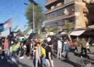Suriye’de Filistin’e destek gösterisi!
