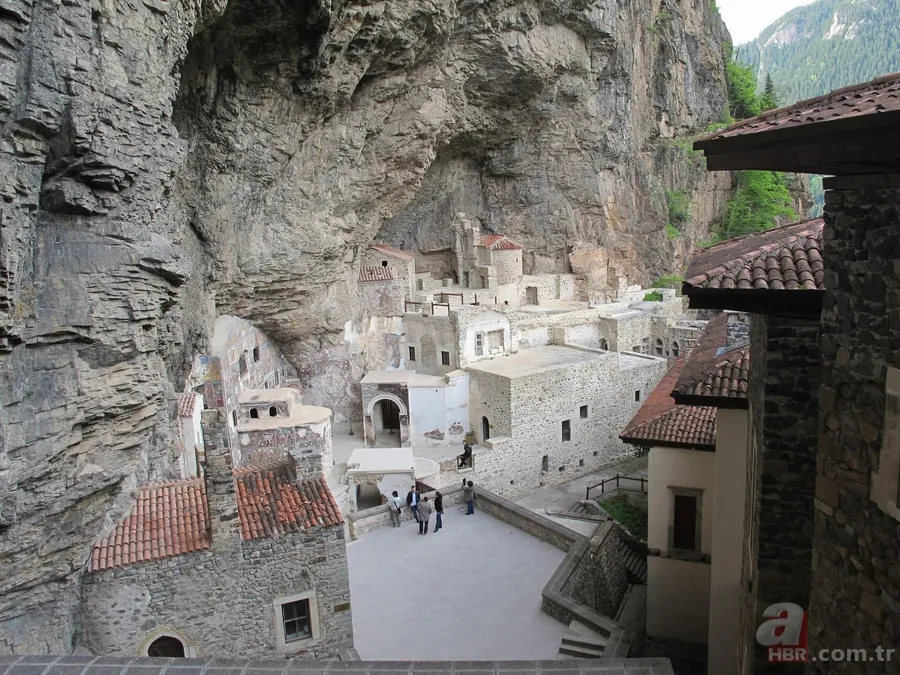 Sümela Manastırı`nın bilinmeyeni daha ortaya çıktı 7