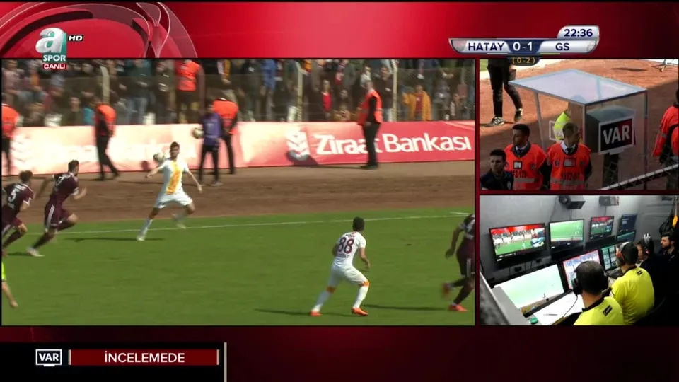 Galatasaray’ın Hatayspor’a attığı gole VAR incelemesi! İşte o pozisyon