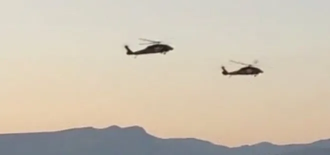 ATAK T129 helikopterlerinden İzmir’in kurtuluşunun 100. yılında zeybek gösterisi
