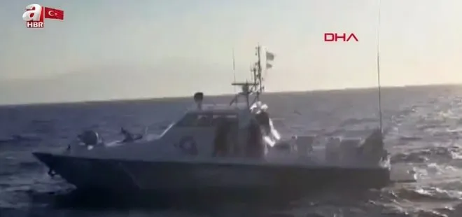 Yunan askeri Aydın’da denize açılan Türk balıkçıları taciz etti