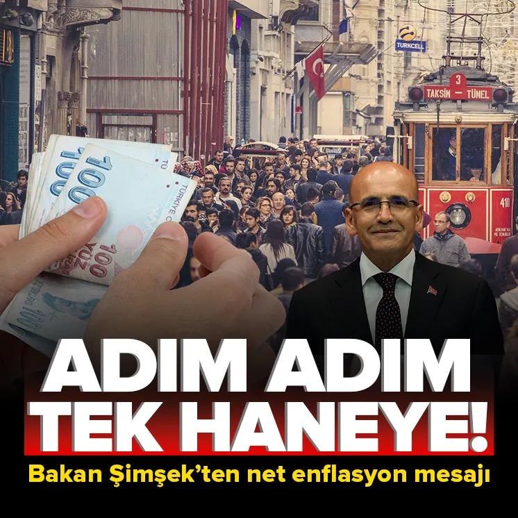 Bakan Şimşekten enflasyon mesajı