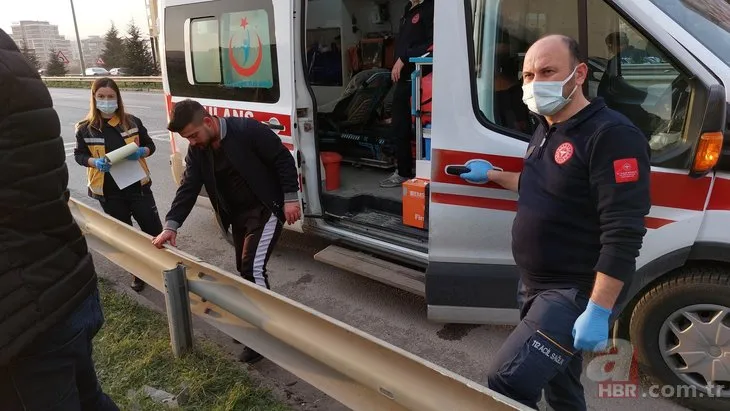 Samsun’da kazada yaralanan sürücünün hassasiyeti! Ayakkabısı çamurlu olduğu için ambulanstan indi