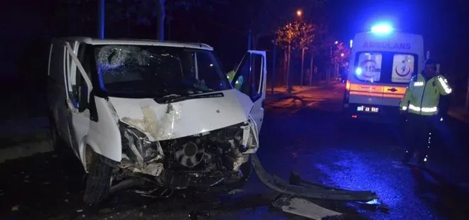 Çorlu’da alkollü şoför ağaca vurdu: 2 kardeşi ölüm ayırdı