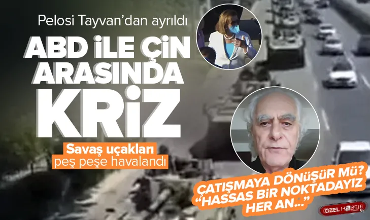 Savaş uçakları havalandı! Tayvanda neler oluyor?
