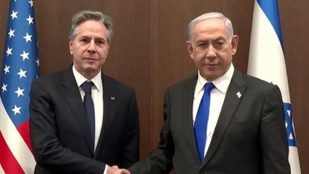 Katliam ortağı ABD'nin bakanı Blinken 9. kez İsrail'de! Katil Netanyahu ile görüşecek