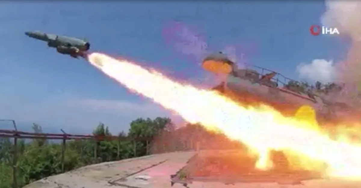 Rusya'dan Karadeniz'de füzeli tatbikat! Görüntüler yayınlandı... | Video