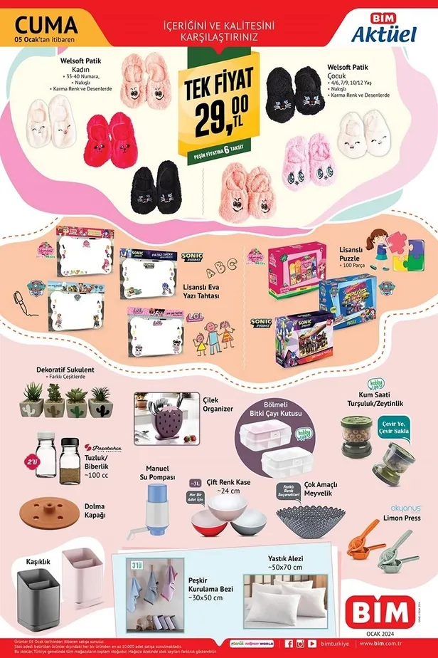 12 Ocak BİM aktüel ürünler kataloğu: Kahve makinesi, set üstü ocak, kettle, pankek tavası, tencere seti ve daha fazlası ucuza satışa sunulacak - 17