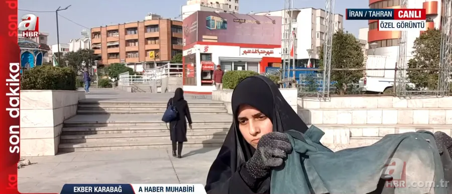 Dünyanın merak ettiği Tahran sokaklarından tek canlı yayın A Haber’de! İşte İsrail'in vurduğu ambulans 18