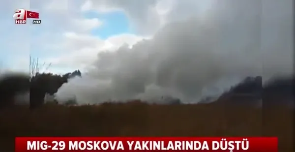 Rusya'ya ait savaş uçağı düştü - 1