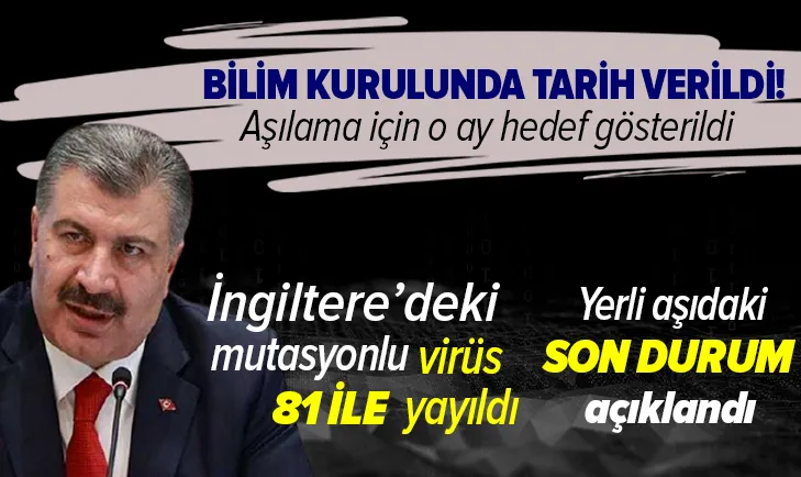Bilim Kurulu toplantısı sonrası son dakika açıklaması! Kısıtlamalar kaldırılacak mı?