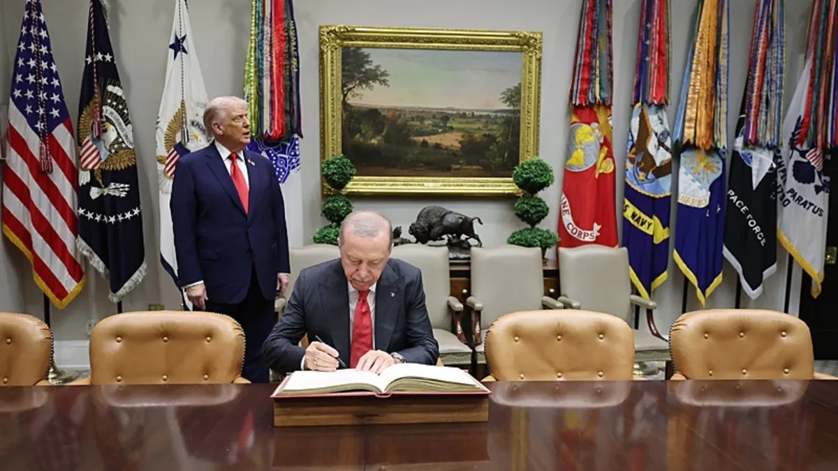 Trump'tan Başkan Erdoğan'a sandalye jesti!