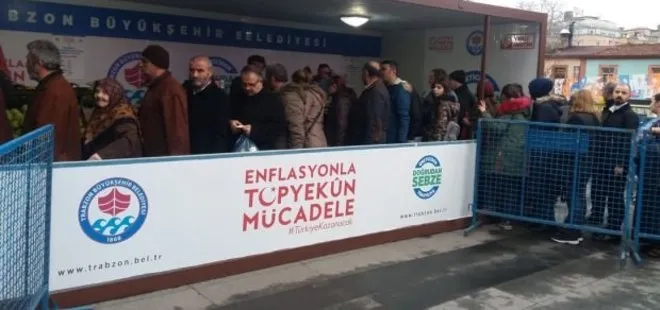 Trabzon’da tanzim satış noktası açıldı