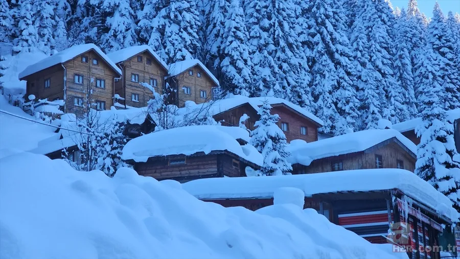 Yurttan kar manzaraları! Kartpostallık görüntüler oluştu 10