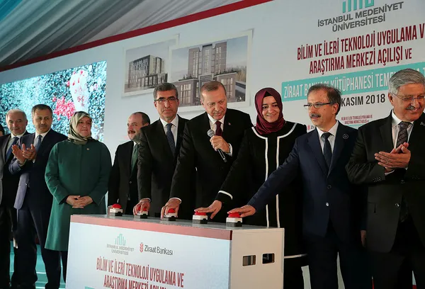 Başkan Erdoğan: Ülkemizin en büyük kütüphanelerinden biri olacak - 1