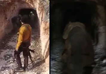 TSK, DEAŞ tünellerini vurdu