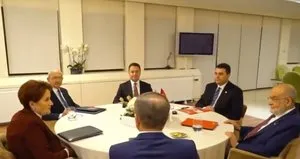 6’lı masa eleştirisi: Sonuç çıkmaz!