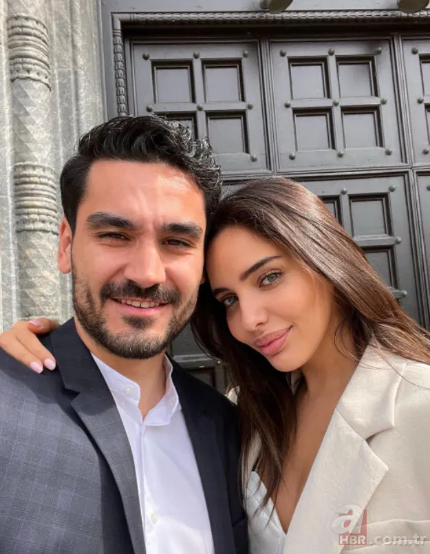 Futbolcu İlkay Gündoğan ile sevgilisi Sara Arfaoui'den sürpriz evlilik 5