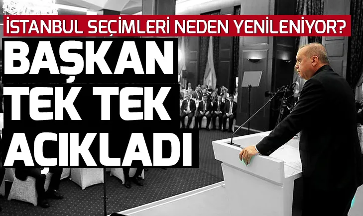 BaÅkan ErdoÄan'dan İstanbul açıklaması: Oyları çaldılar