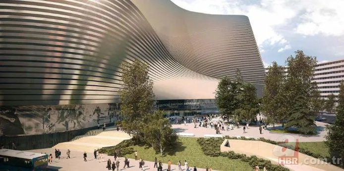 İşte yeni Santiago Bernabeu projesinden ilk kareler 8