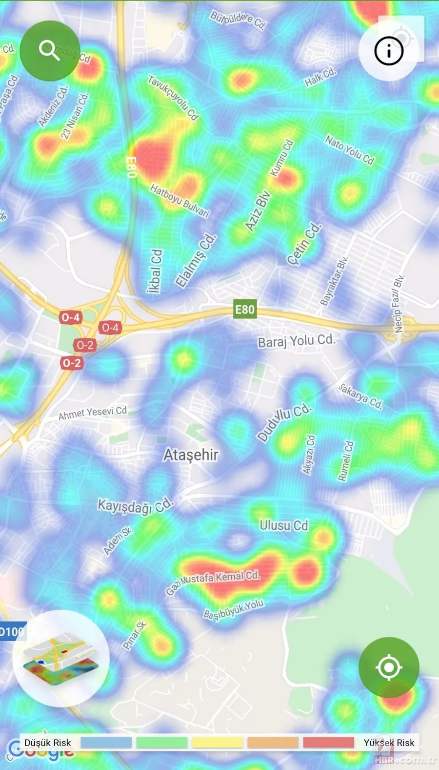 İstanbul'da riskli ilçelerde kısıtlama olacak mı? İlçe ilçe corona virüs haritası 7
