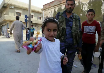 Tel Abyad'da hayat normale döndü