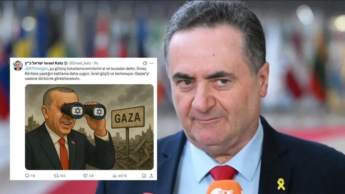 Siyonist Bakan Katz'dan Başkan Erdoğan'ı hedef alan alçakça sözler: AK Parti'den sert tepki