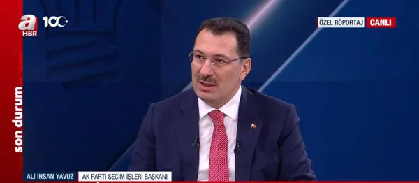 İstanbul ve Ankara adayları belli oldu mu? AK Parti Seçim İşleri Başkanı Ali İhsan Yavuz A Haber'de - 3