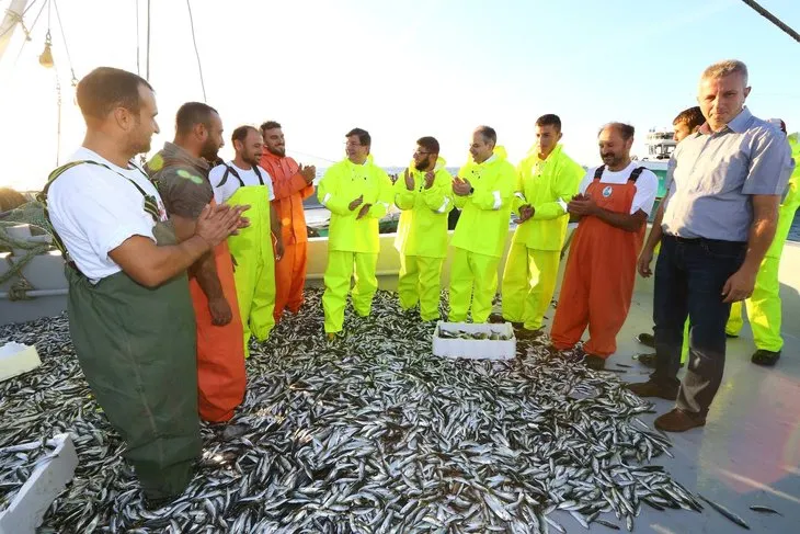 Başbakan Davutoğlu balıkçı oldu