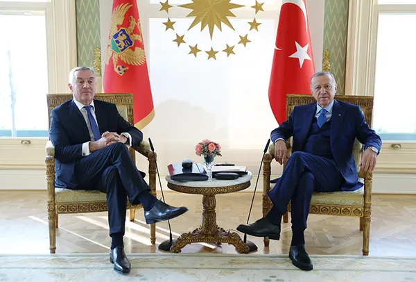 Son dakika: Karadağ Cumhurbaşkanı Milo Cukanoviç Türkiye'de! Başkan Erdoğan'dan önemli açıklamalar - 4