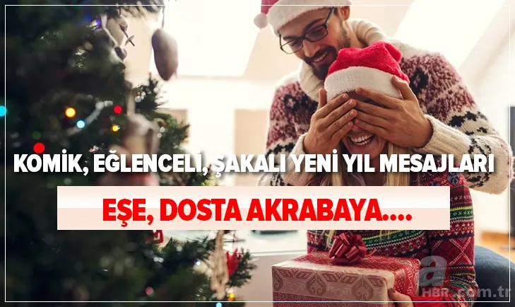 Komik, eğlenceli, şakalı yeni yıl mesajları 2021: Yeni yıla eğlenerek girin! Eşe, dosta komik yılbaşı mesajları... 1