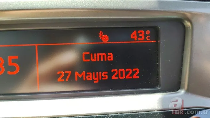 Adana’da kavurucu sıcaklar günlük yaşamı zorlaştırdı! Termometreler 43 dereceyi gösterdi