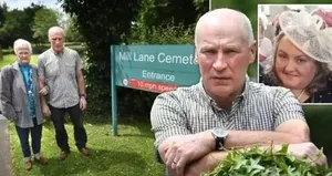 Bir anda tabutun içinden fırladı