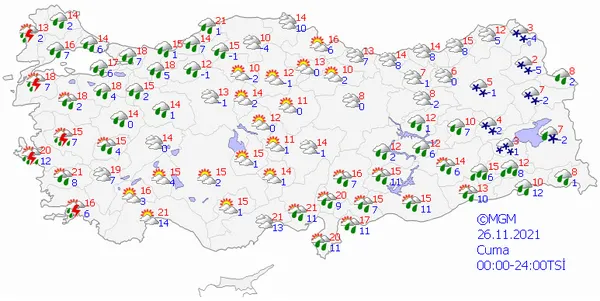 Meteoroloji'den İstanbul'a flaş uyarı! Hangi illere kar ve yağmur yağacak? İşte 5 günlük hava durumu tahmini - 13