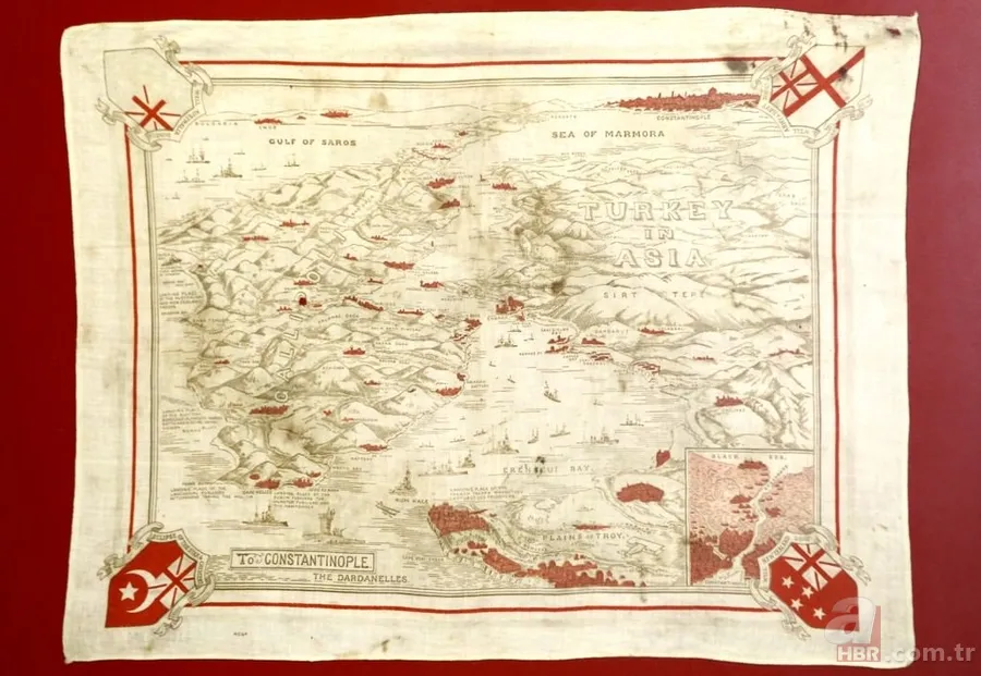 Mendilde kalan işgal bayrağı 2