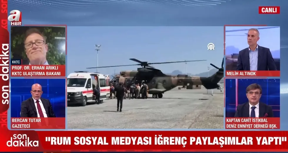 KKTC Ulaştırma Bakanı Arıklı A Haber'de: Gemi işletmesinin tüm izinleri iptal edildi - 3