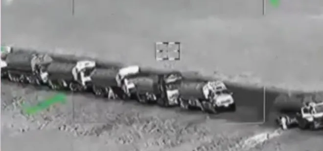 ABD-YPG’nin petrol vurgunu görüntülendi! Suriye petrolünün yüzde 83’ünü kaçırıyorlar