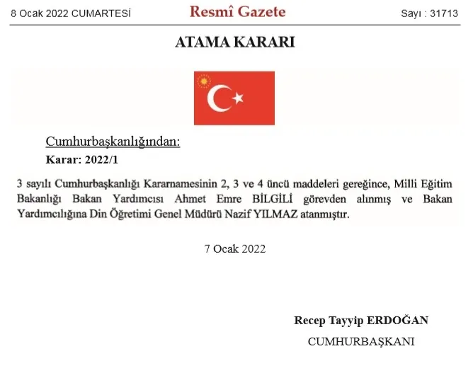 Son dakika: Milli Eğitim Bakanlığı'nda görev değişimi! Bakan Yardımcılığına Nazif Yılmaz atandı - 4