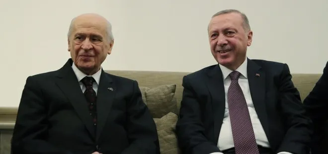 Başkan Erdoğan Devlet Bahçeli ile görüştü