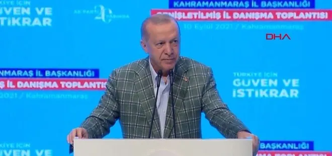 Son dakika: Başkan Erdoğan Kahramanmaraş’ta! AK Parti Genişletilmiş İl Danışma Toplantısında konuştu