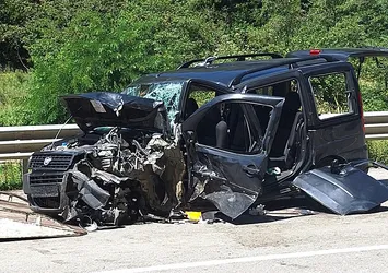 Giresun'da trafik kazası: 9 kişi yaralandı