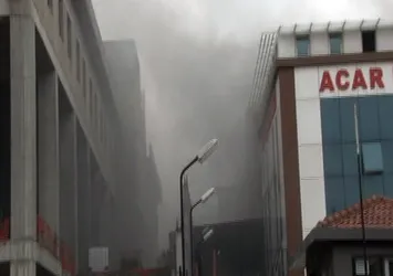 Esenyurt'ta fabrika yangını!