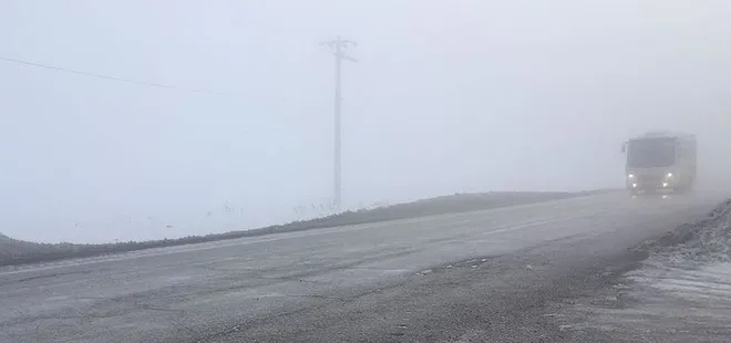 Meteoroloji'den sis uyarısı