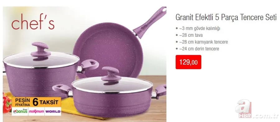 BİM indirimli ürünler kataloğu 25 Ocak ve fiyatları! BİM aktüel ürünleri... 3