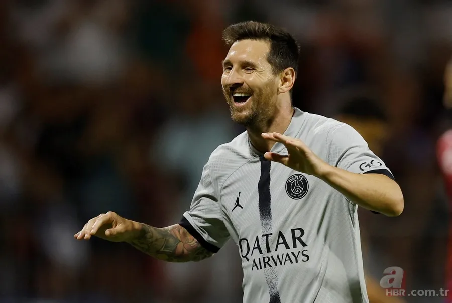 Lionel Messi'den 2 gol: Paris Saint-Germain sezonu farklı galibiyetle açtı! 13